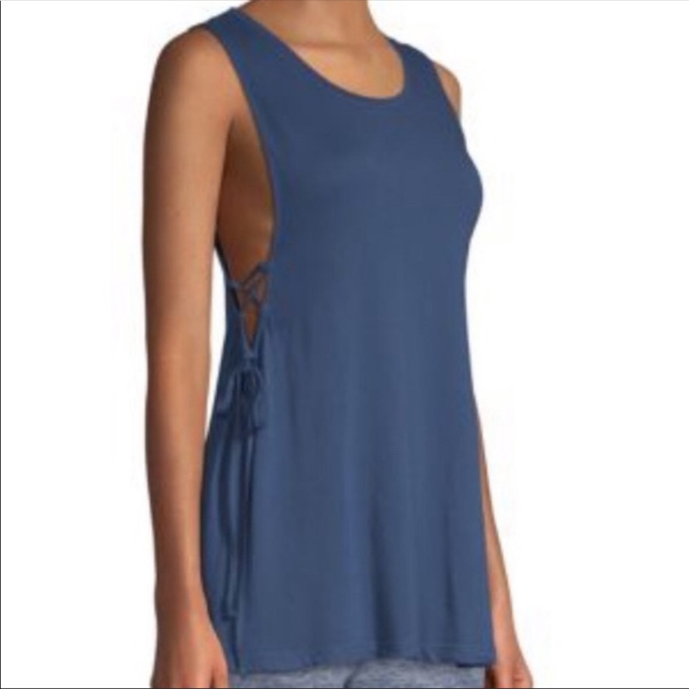 Beyond Yoga Navy Starcrossed Tank- M